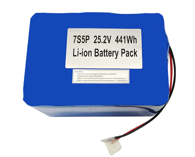 Ayaa Power 7S5P 25.2V 17.5Ah rechargeable energy lithium battery 18650 li ion battery