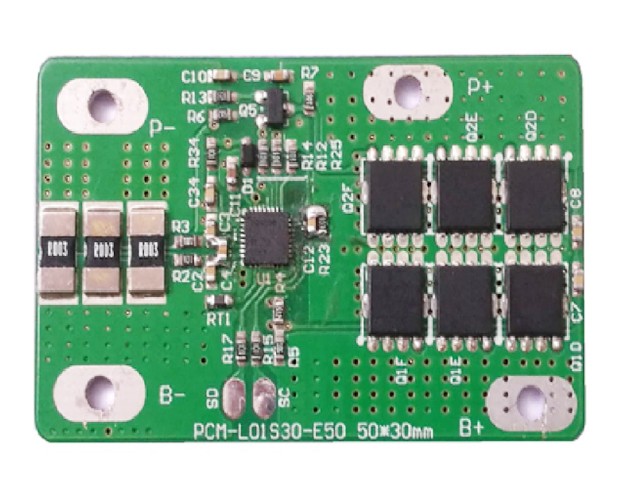 Ayaa Power 4.2v 1s 12A Smart Bms with Communication PCM-L01S30-E50 (1S)