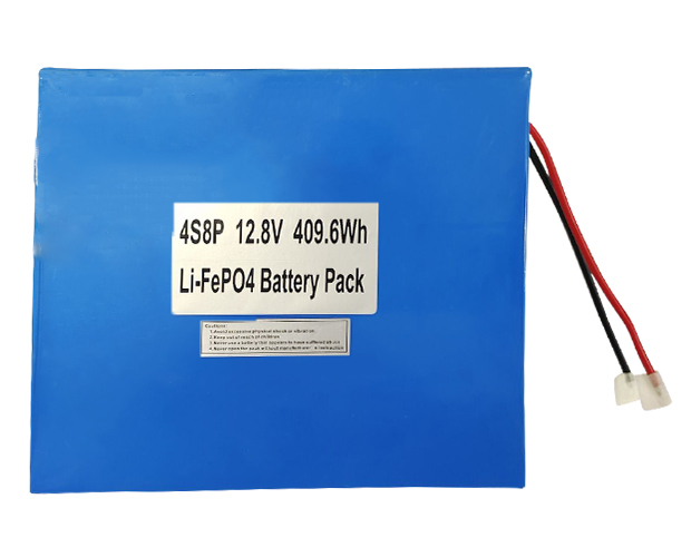 Ayaa Power 12.8V 32Ah 4s8p Li-ion Battery Pack 