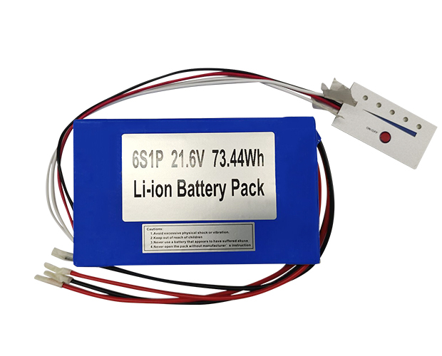 Ayaa Power 6S1P 21.6V 3.4Ah Li-ion Battery Pack