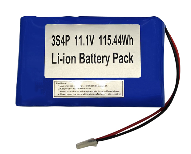 Ayaa Power 11.1V 10.4Ah 3s4p Li-ion Battery Pack 