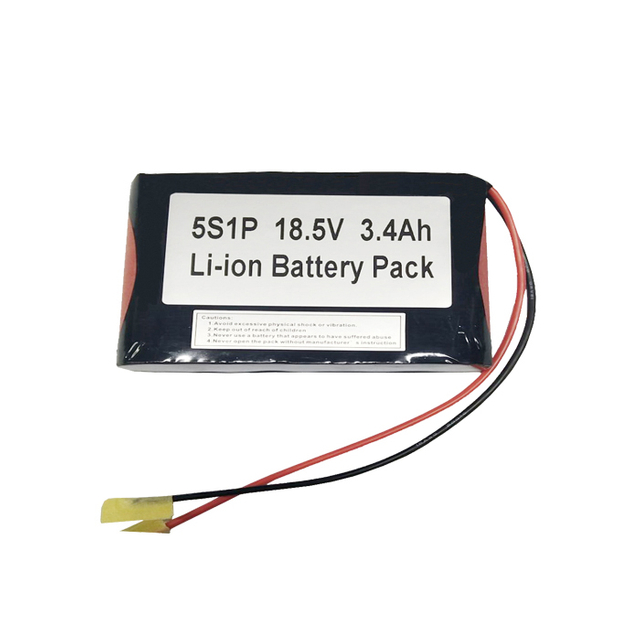 5S1P 18.5V 3.4Ah Li-ion Battery Pack