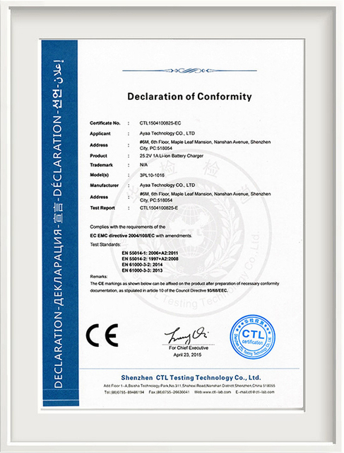 certification